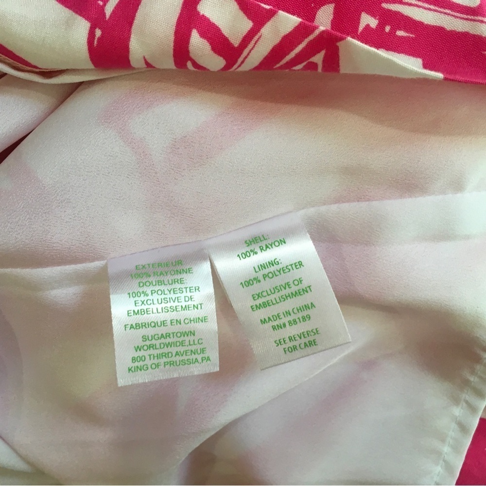 Lilly Pulitzer Julianna Capri Pink Yacht Sea Print Tunic Dress - Picture 4 of 5